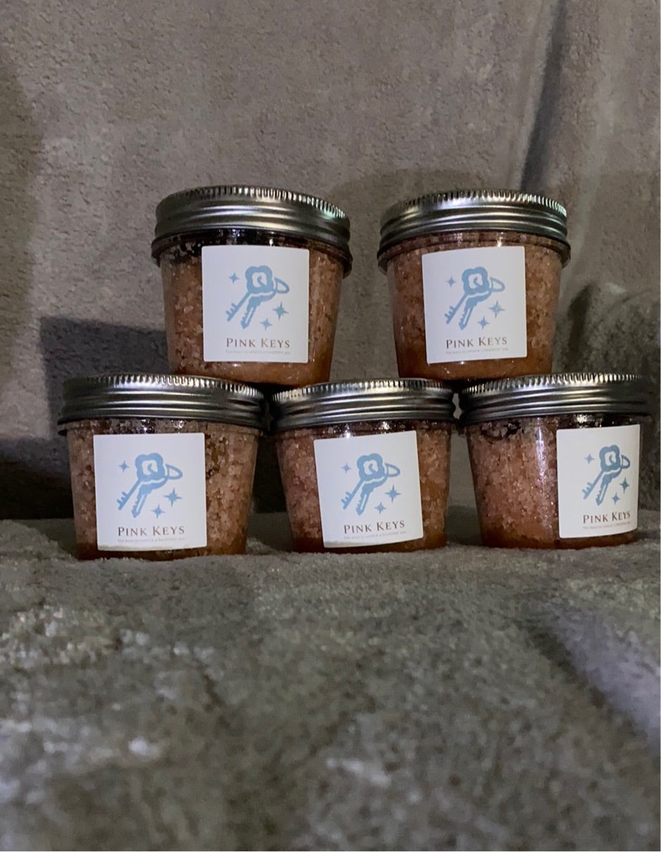 Pink Keys Foot Scrub