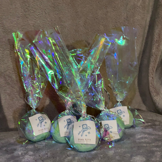 Pink Keys Bath Bombs Medium